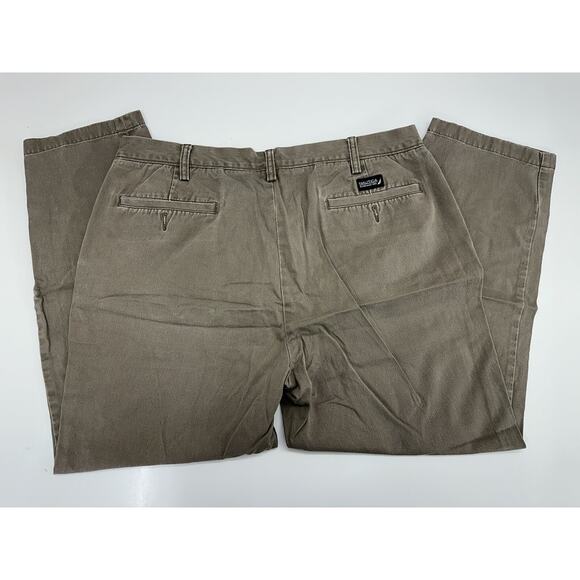 Nautica Mens Dress Pants Size 38x30 Brown Slim Fit - Picture 6 of 12